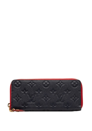 Louis Vuitton Pre-Owned 2019 Clemence Zippy wallet - Black