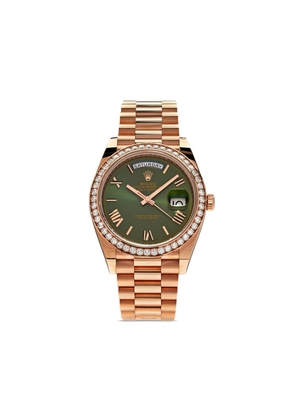 Rolex 2021 pre-owned Day-Date 40mm - Pink