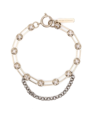 Justine Clenquet Debbi crystal-embellished bracelet - Gold