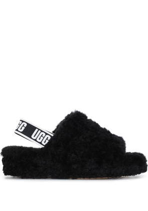 UGG Fluff Yeah flatform slippers - Black