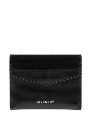 Givenchy 4G pattern leather wallet - Black