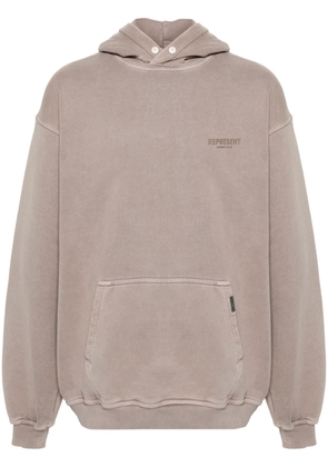 Represent Owners' Club cotton hoodie - Grey