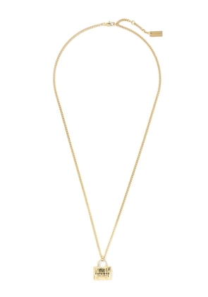 Marc Jacobs The Tote Bag pendant necklace - Gold