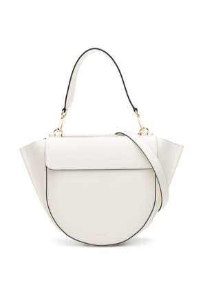 Wandler medium Hortensia leather tote bag - White