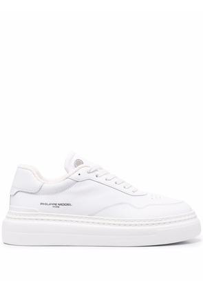 Philippe Model Paris low-top leather sneakers - White