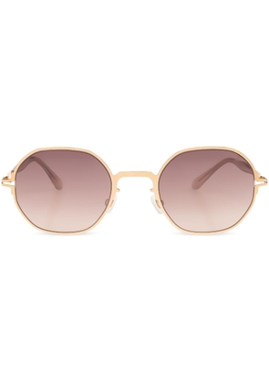 Mykita Santana oval-frame sunglasses - Gold