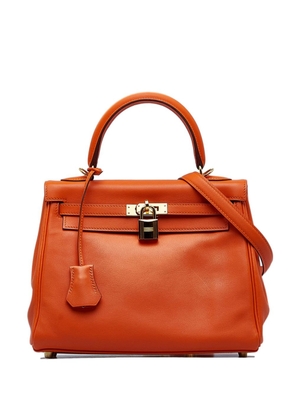 Hermès Pre-Owned 2016 pre-owned Kelly Retourne 25 two-way handbag - Orange