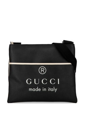 Gucci Pre-Owned 2000-2015 Trademark Logo crossbody bag - Black