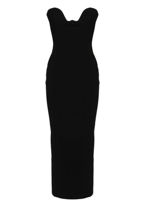 The New Arrivals Ilkyaz Ozel Lilith strapless gown - Black