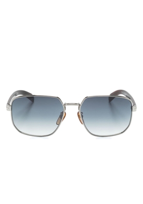 Eyewear by David Beckham DB 7121/GS rectangle-frame sunglasses - Brown