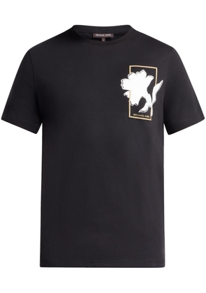 Michael Kors Vintage Floral cotton T-shirt - Black