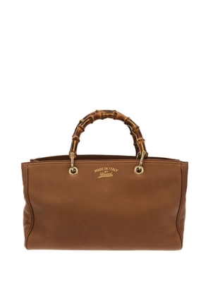 Gucci Pre-Owned 2000-2015 Medium Bamboo Shopper satchel - Brown
