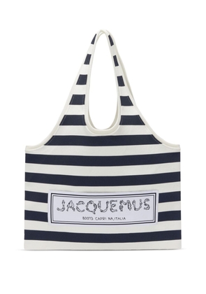 Jacquemus Le Tote logo-print bag - Blue