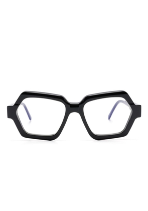 Kuboraum Mask K38 geometric-frame glasses - Black