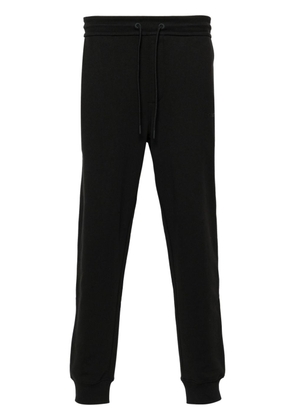 Calvin Klein Jeans logo-appliqué drawstring track pants - Black