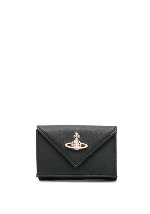 Vivienne Westwood Orb-plaque wallet - Black