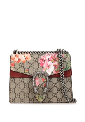 Gucci Pre-Owned 2000-2015 Mini GG Supreme Blooms Dionysus crossbody bag - Brown