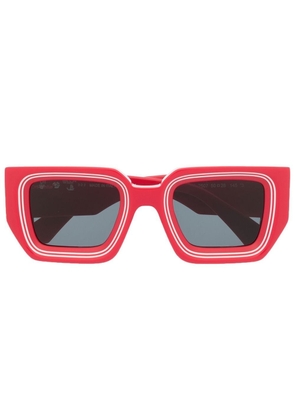 Off-White Eyewear Francisco square-frame sunglasses - Red
