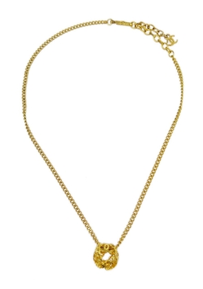 CHANEL Pre-Owned 1998 CC pendant necklace - Gold