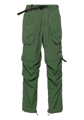 and Wander logo-print trousers - Green