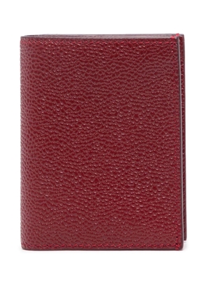 Thom Browne bi-fold leather wallet - Red