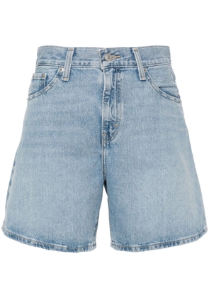 Levi's high-rise denim shorts - Blue