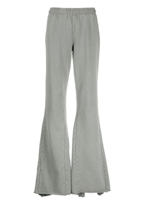 ENTIRE STUDIOS washed flared track pants - Grey