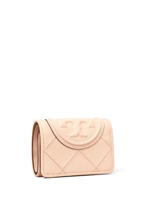 Tory Burch tri-fold leather wallet - Pink