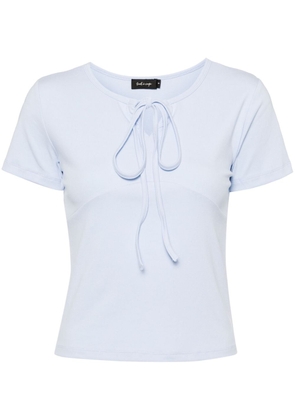 tout a coup tie-fastening T-shirt - Blue