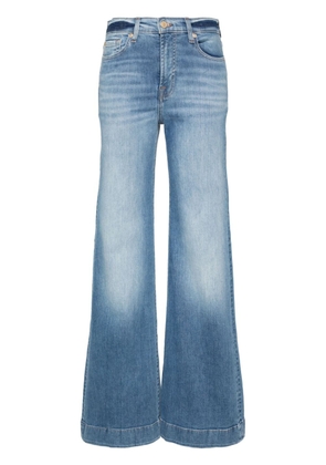 7 For All Mankind Modern Dojo high-rise wide-leg jeans - Blue
