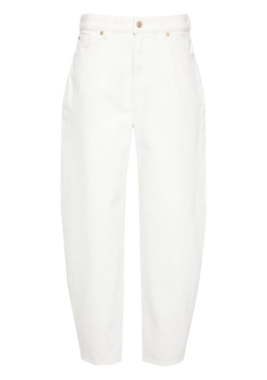 7 For All Mankind Jayne tapered jeans - White