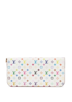 Louis Vuitton Pre-Owned 2012 Monogram Multicolore Zippy Wallet long wallets - White