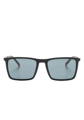 Tommy Hilfiger rectangle-frame matte sunglasses - Black