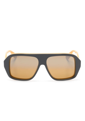 Gucci Eyewear square-frame tinted sunglasses - Grey