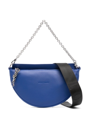 Longchamp small Smile leather crossbody bag - Blue