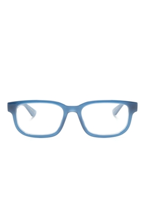 Gucci Eyewear rectangle-frame glasses - Blue
