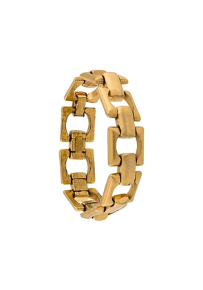 Versace Pre-Owned 1990s square link bracelet - Gold