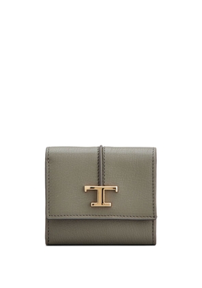 Tod's T Timeless leather wallet - Green