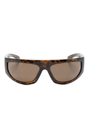 Gucci Eyewear shield-frame sunglasses - Brown