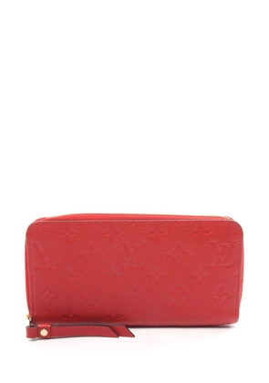 Louis Vuitton Pre-Owned 2016 Zippy wallet - Red