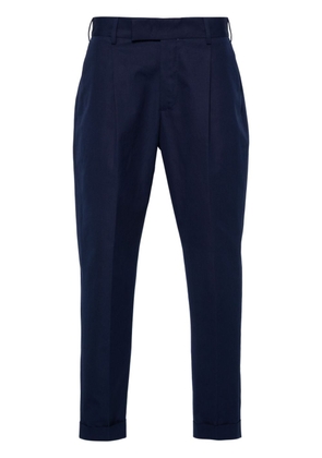 PT Torino Edge mid-rise tailored trousers - Blue