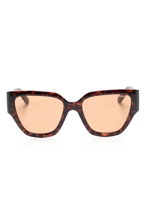Marc Jacobs Eyewear 724 geometric-frame sunglasses - Brown
