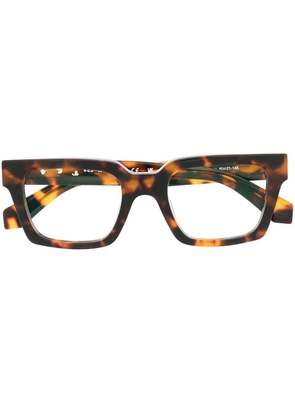 Off-White Eyewear Arrows square-frame glasses - Brown