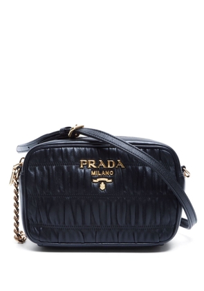 Prada Pre-Owned Gaufre leather camera bag - Black