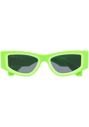 Off-White Eyewear Andy cat-eye sunglasses - Green