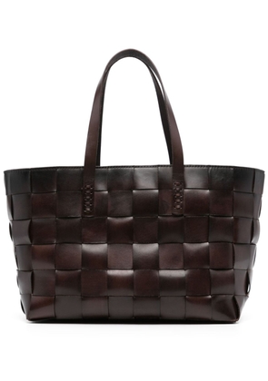 DRAGON DIFFUSION Japan leather tote bag - Brown
