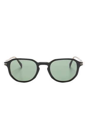 Eyewear by David Beckham tinted-lenses pantos-frame sunglasses - Black