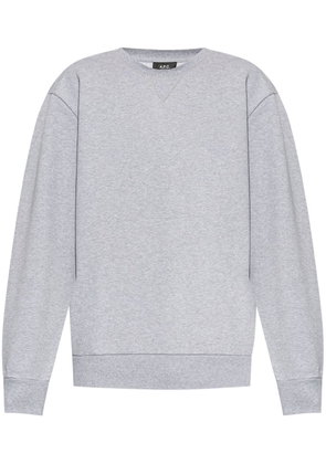 A.P.C. v-insert cotton sweatshirt - Grey
