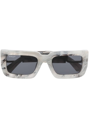 Off-White Eyewear Boston rectangle-frame sunglasses - Grey