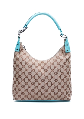 Gucci Pre-Owned Jackie canvas shoulder bag - Neutrals